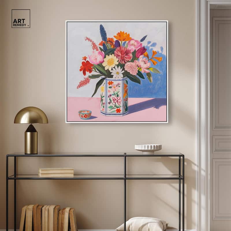 Spring's Riot Canvas by Art Remedy