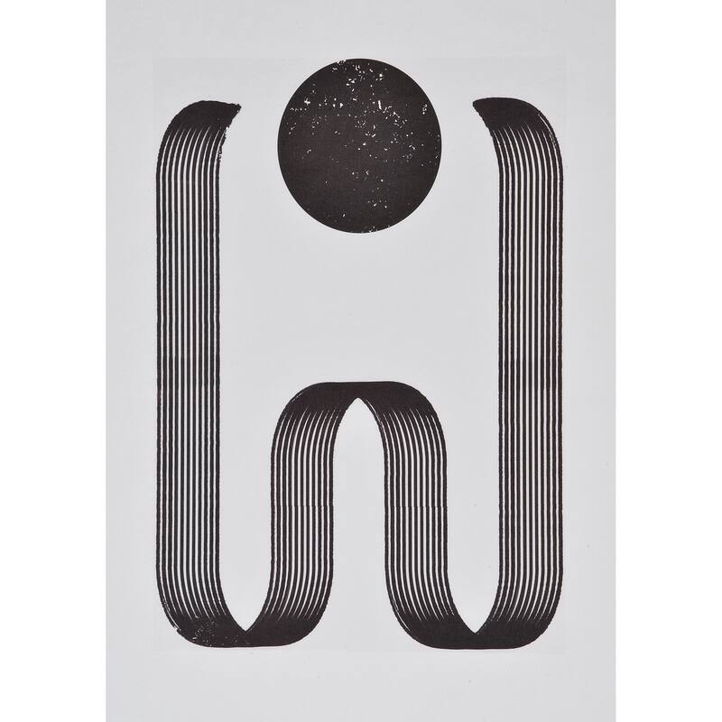 Renwil Arlo 24" Wide Wall Art, Black