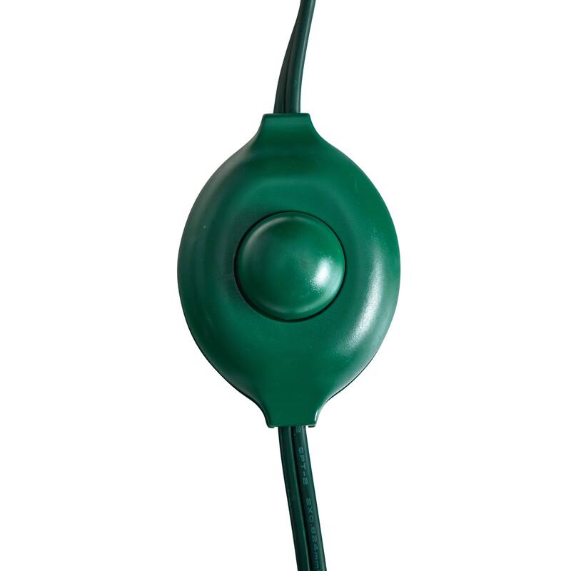 5ft. Fir Artificial Christmas Tree with 300 Multi Color LED Lights, 30 Globe Bulbs & 574 Branches - Festive Holiday X-Mas Tree