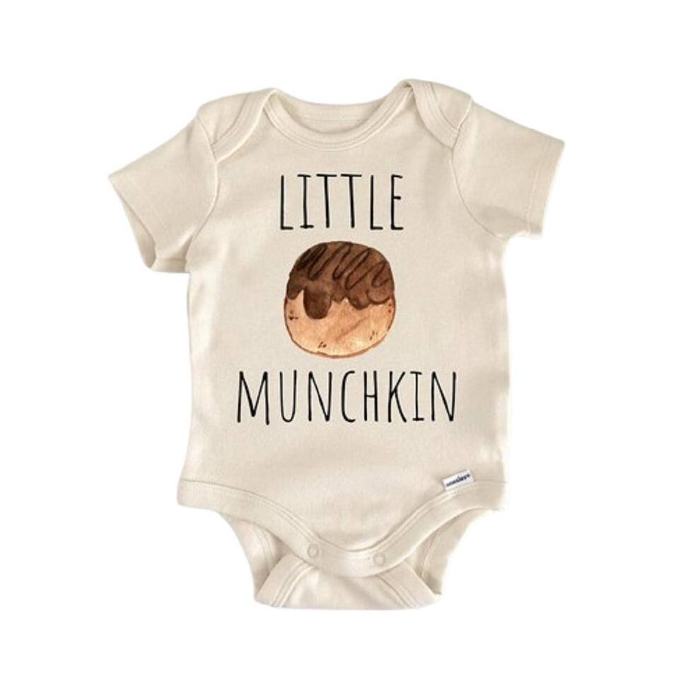 Donut Munchkin Bakery - Baby Boy Girl Clothes Infant Bodysuit Funny Cute Newborn