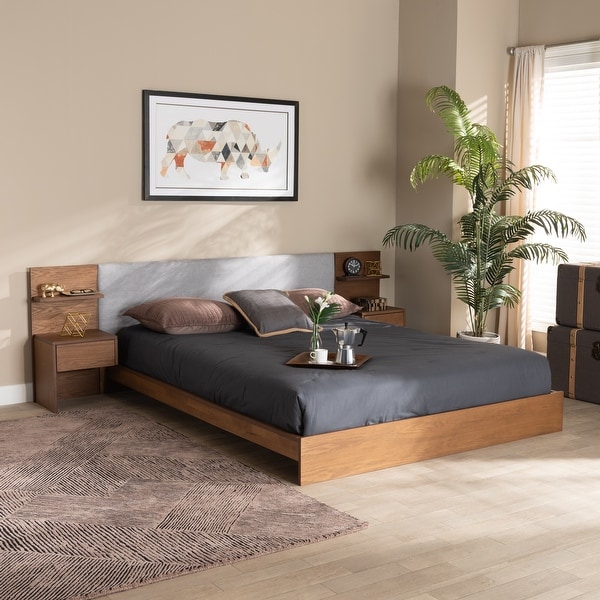Built in nightstand hot sale