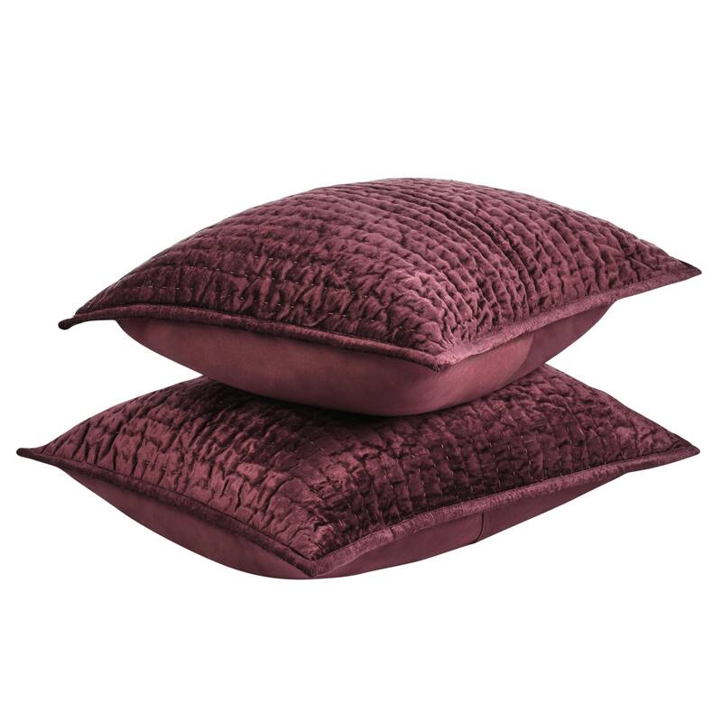 Dimitry Rayon Velvet Sham by Kosas Home