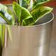Iron Glam Contemporary Planter (Set of 2) - S/2 16", 13"H
