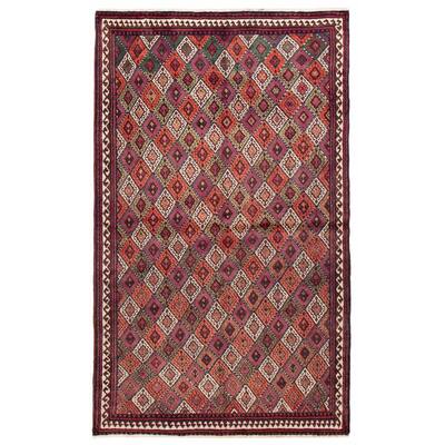 ECARPETGALLERY Hand-knotted Melis Vintage Copper Wool Rug - 5'3 x 9'0