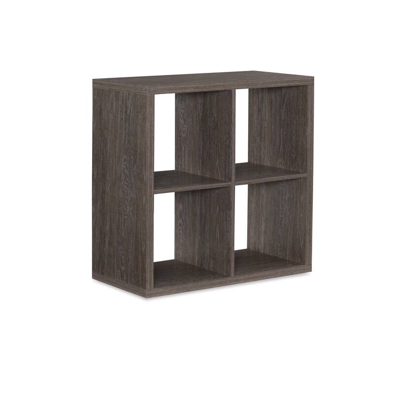 Alaric Four Cube Storage Cabinet - Grey