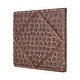 preview thumbnail 3 of 2, 4" x 4" Hammered Copper Tile with Diamond Design - Quantity 8 (T4DBD_PKG8)