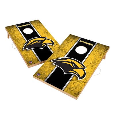 Vintage Southern Mississippi Golden Eagles USM Regulation 2x4 Cornhole Set