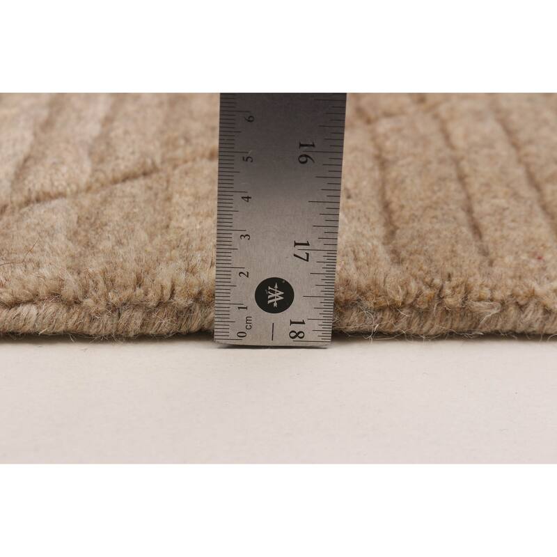 Kashkuli Gabbeh Tan Rug 5'3" x 7'6" - 5'3 x 7'6