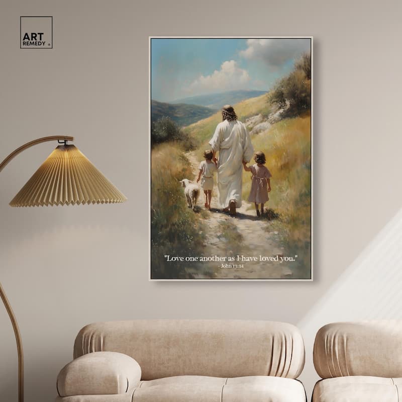 As I Have Loved You Canvas by Art Remedy