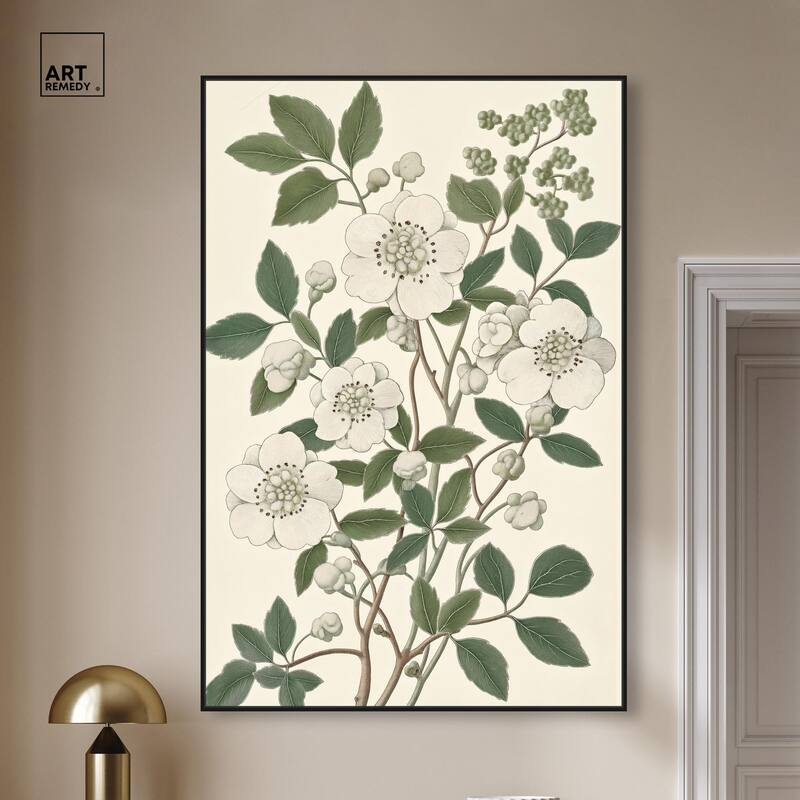 White Cherokee III Canvas by Art Remedy