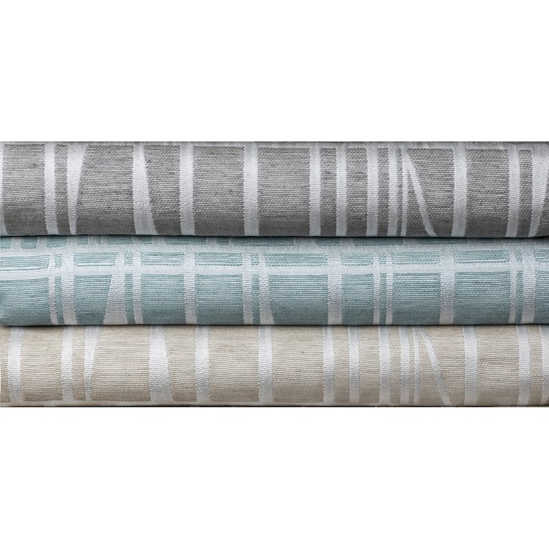 -Patrice Blackout Thermal Rod Pocket Curtain Single Panel, 52 by 63-Inch, Gray