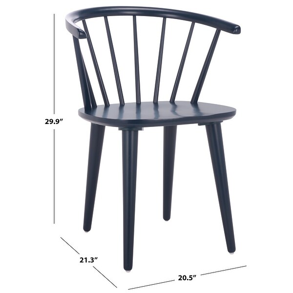 SAFAVIEH Blanchard Solid Wood Dining Chair Set of 2 - 21