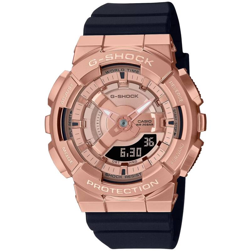 Casio Women's G-Shock G-Series 110 Series Rose gold Dial Watch - GMS110PG-1A - Rose gold - 6 (36)