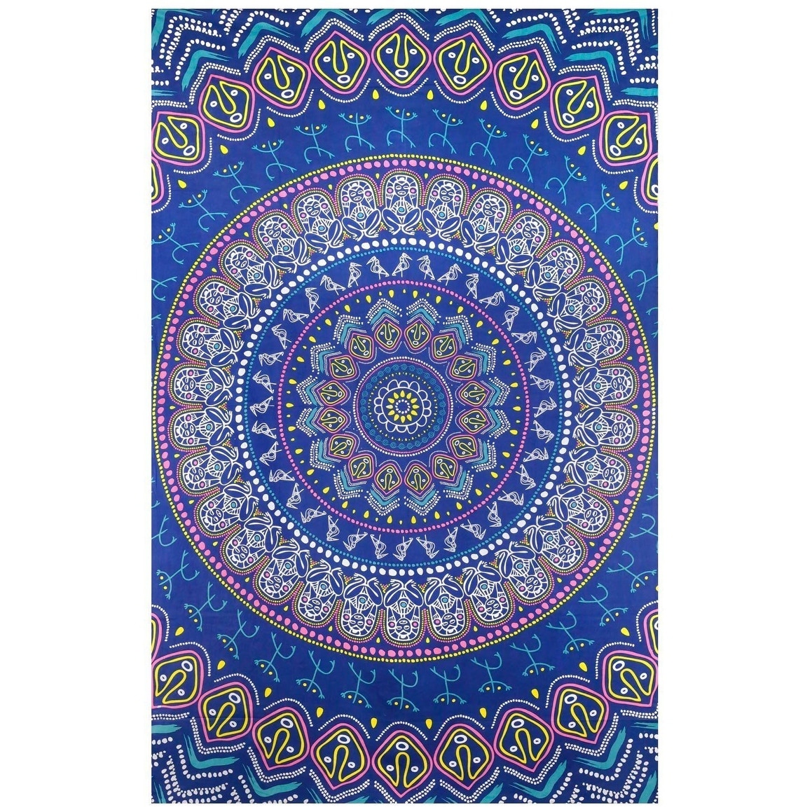 100/% Cotton Twin Hippie Handcrafted 60X90/" Indian Tapestry Hanging Bedroom Decor