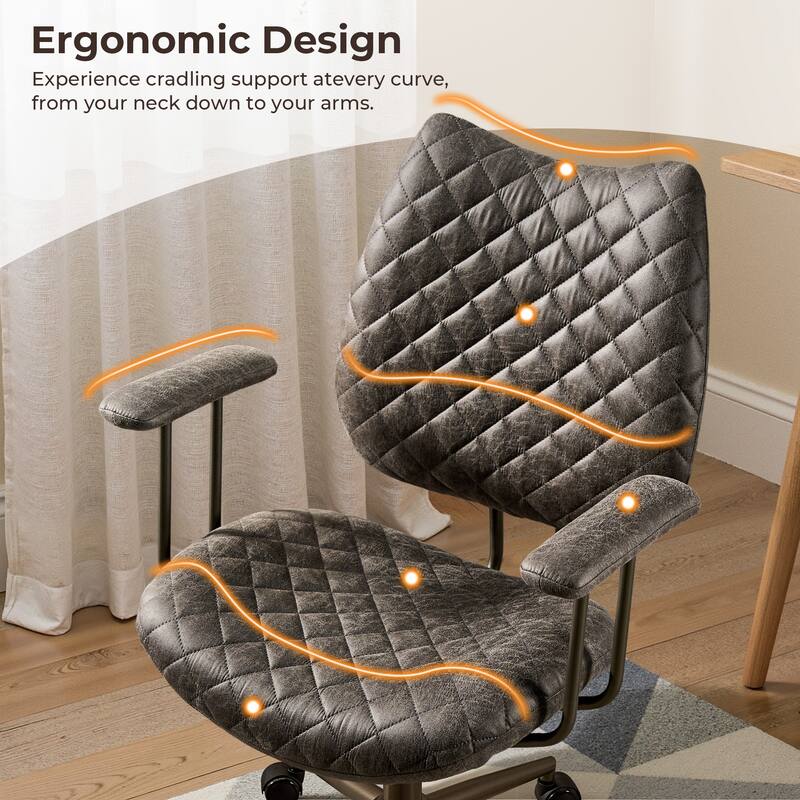 OVIOS Ergonomic Office Chair with Lumbar Support