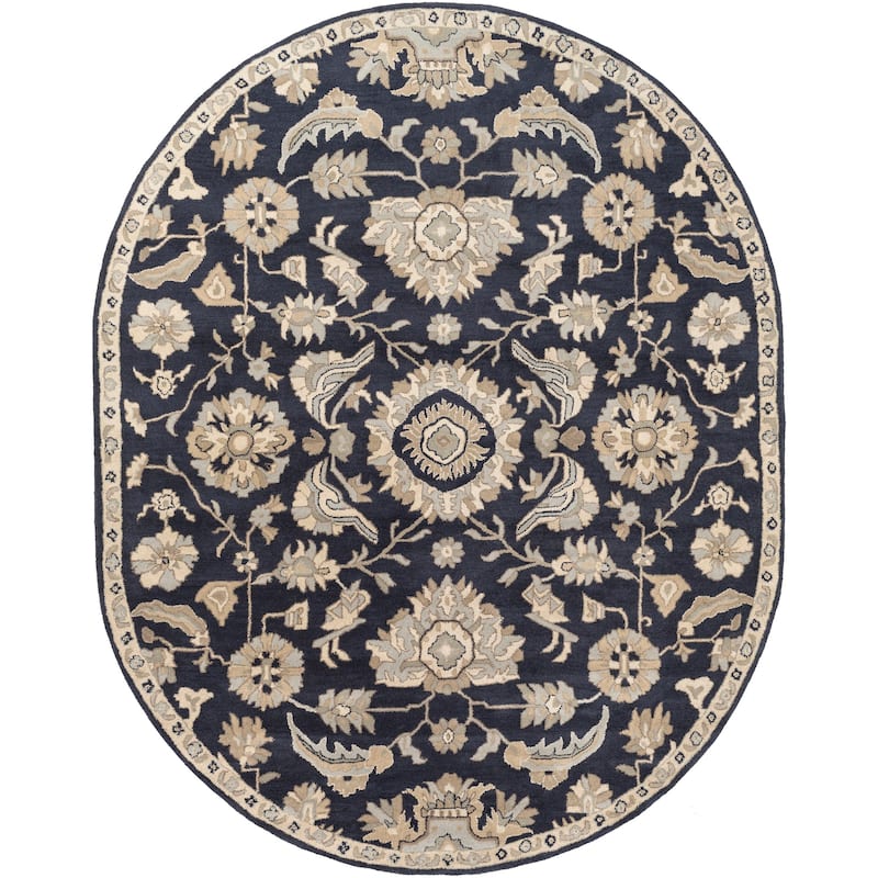 Livabliss Transitional Caesar Paisley Area Rug