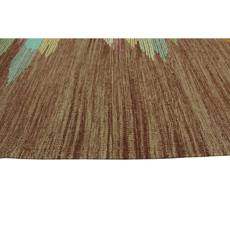 Winchester Flatweave Radclyf Brown/Ivory Rug - 9'3" x 12'1"