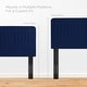 preview thumbnail 15 of 28, Milenna Channel Tufted Performance Velvet King/California King Headboard