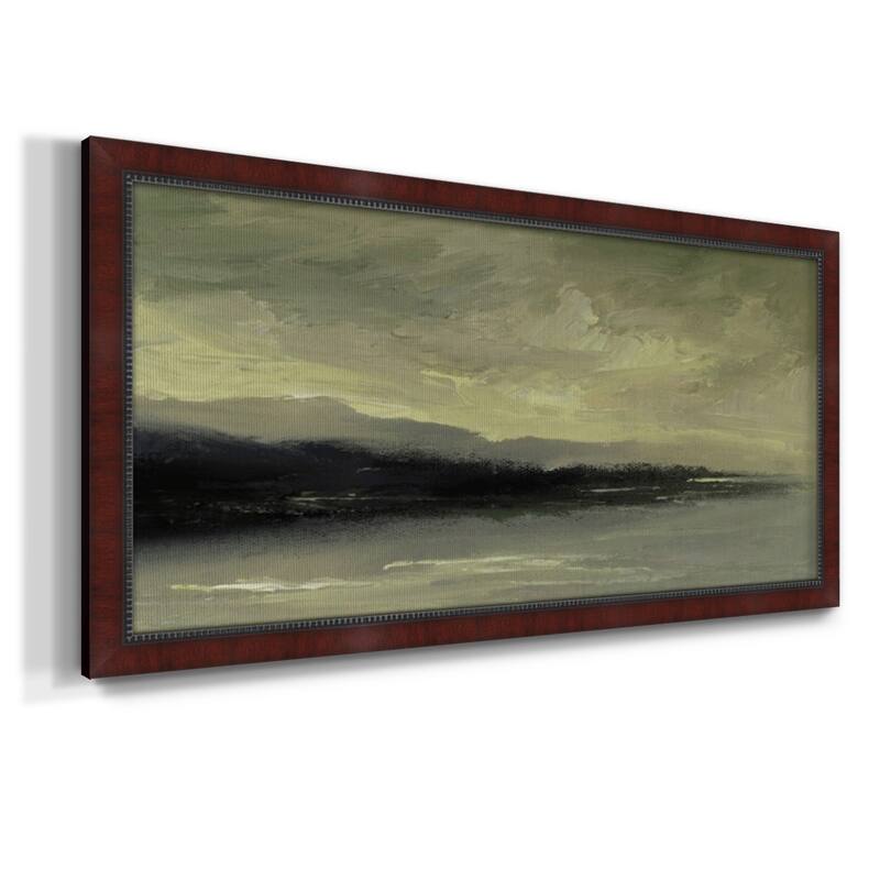 Coastal Dawn Premium Framed Canvas- Ready to Hang
