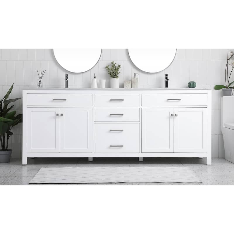 Prestige 54 - 72 Inch Double Bathroom Vanity