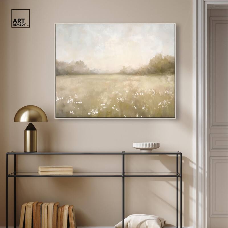 Peaceful Expanse Canvas by Art Remedy