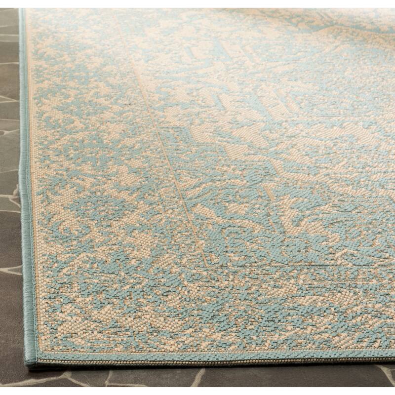 SAFAVIEH Linden Rick Indoor/ Outdoor Waterproof Patio Backyard Rug