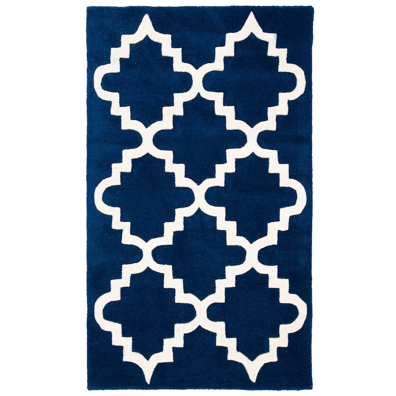 SAFAVIEH Handmade Chatham Abelle Modern Wool Rug