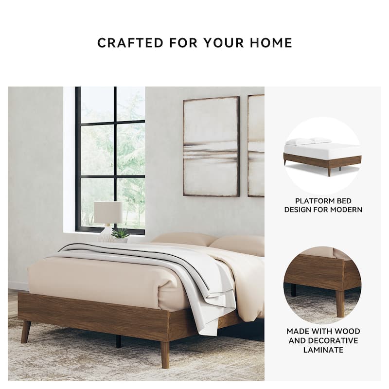 Signature Design by Ashley Fordmont Auburn Platform Bed