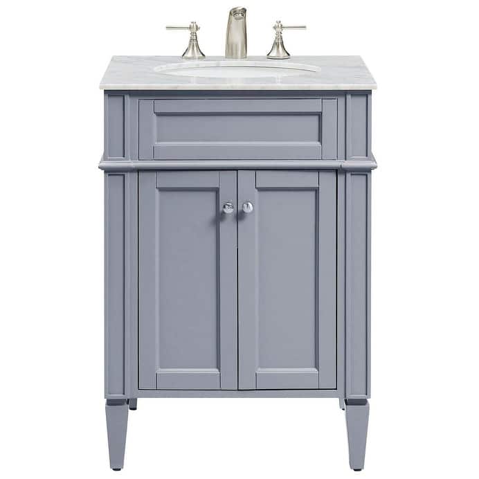 Elegant Lighting VF-1027 Park Ave 24" Free Standing Single Basin