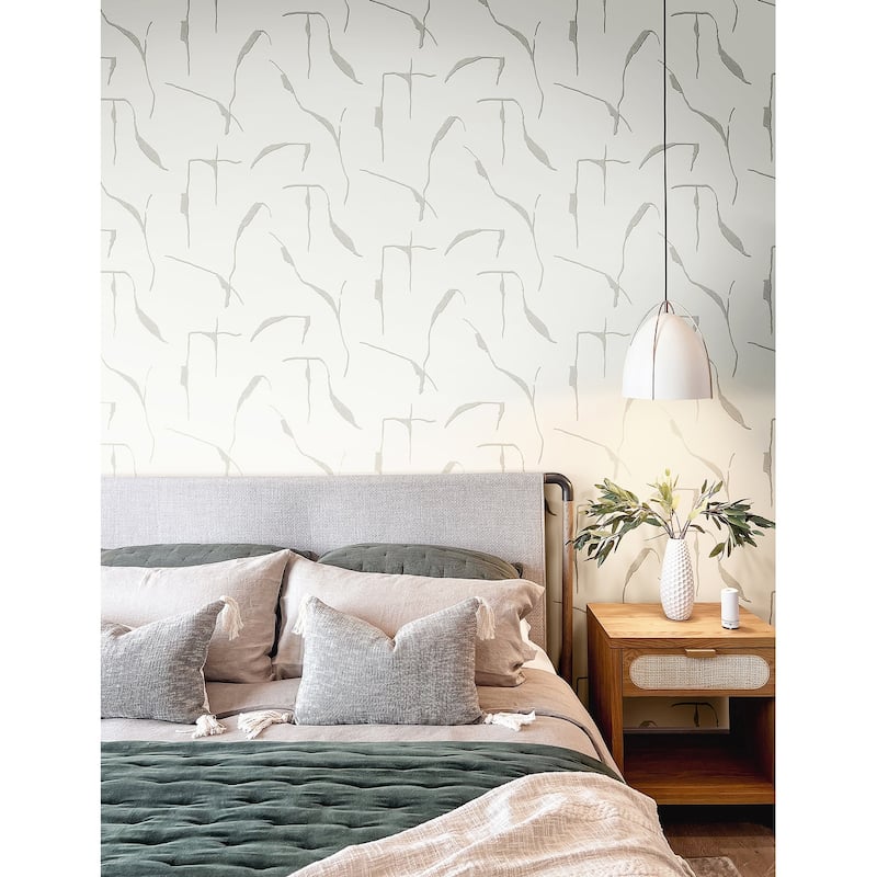 Ivory Coast Stone and Glint Premium Peel and Stick Wallpaper