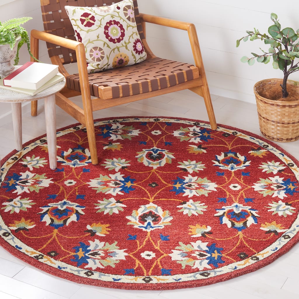 SAFAVIEH Handmade Micro-Loop Ilselore Wool Rug