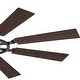 preview thumbnail 25 of 38, 52/65 Inch Ceiling Fan with Light, Modern Matte Black 8-Blade Fan, Reversible Wood Grain Blades, DC Motor, Remote Control