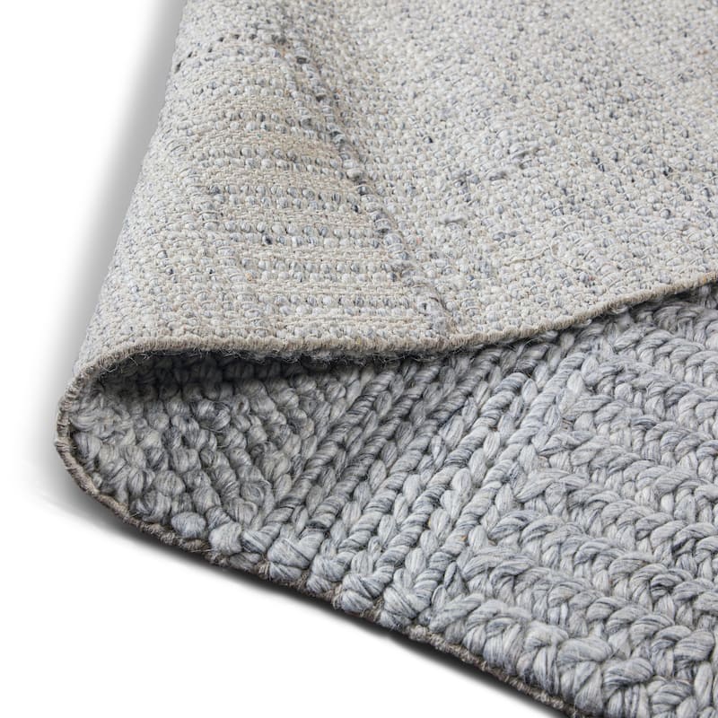 Wyndenhall Holley 6 x 9 Area Rug Contemporary in Fog - 6 ft x 9 ft 72"d x 108"w x 0.6" h