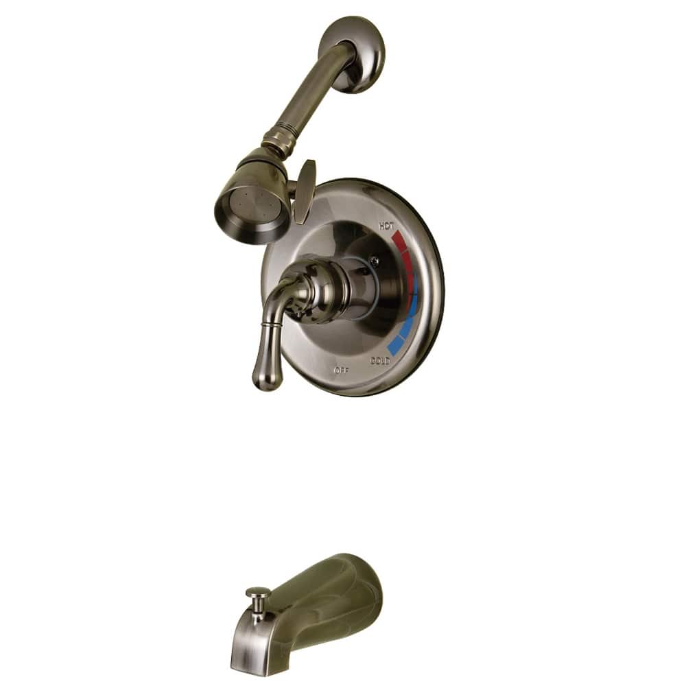 Kingston Brass Magellan Single-Handle Pressure Balanced Tub and Shower Faucet, Trim Only
