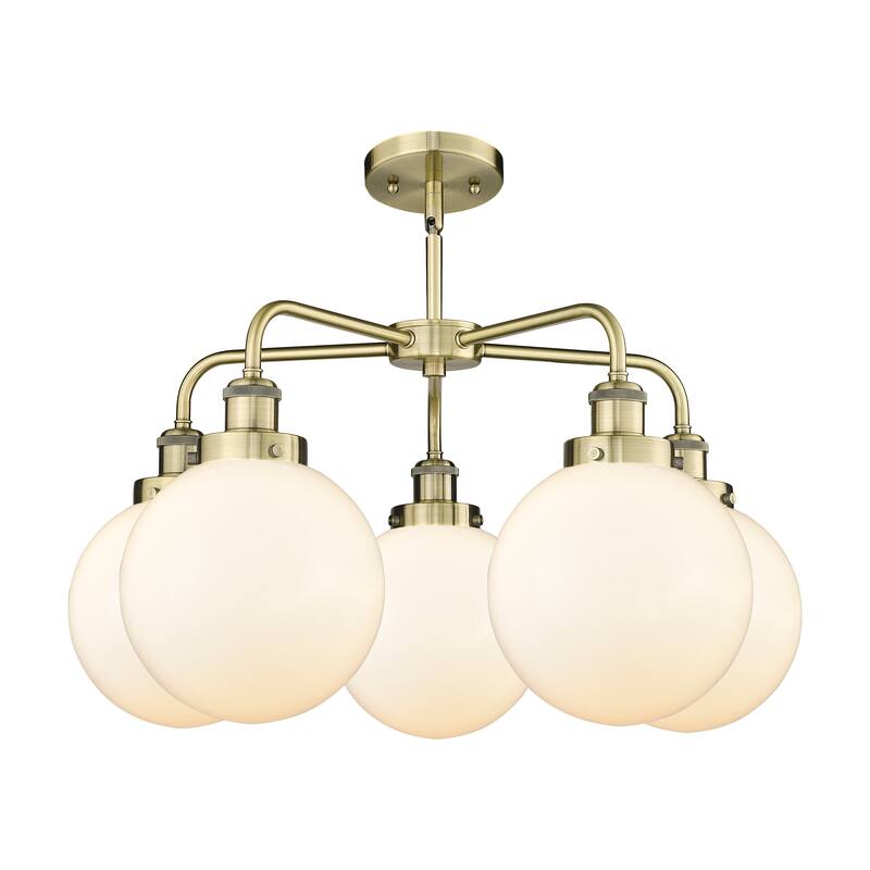 Innovations Lighting Beacon - 5 Light 26" Stem Hung Chandelier