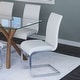preview thumbnail 8 of 18, Porch & Den University Maxim Faux Leather Dining Chair (Set of 2)