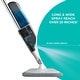 preview thumbnail 6 of 12, True & Tidy Spray Mop with 360-Degree Swivel Mop Head, Removable Water Tank, and 1 Microfiber Mop Pad, White