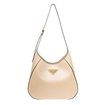Prada Large Leather Shoulder Bag