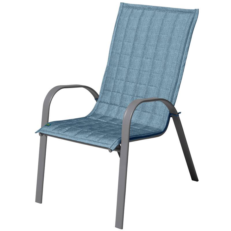 Duck Covers Weekend 45 Inch Patio Chair Slipcover - Blue Shadow