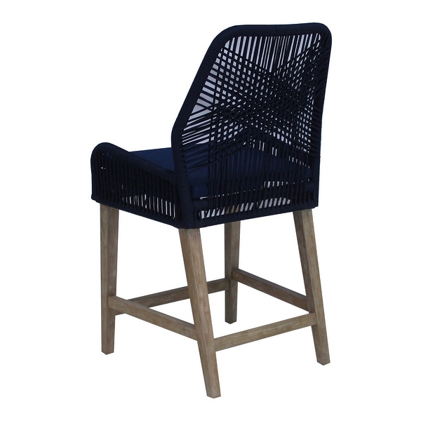 Rope back counter stools shop