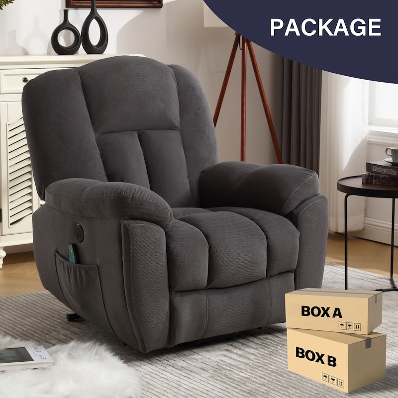 Power Lift Recliner Chair with Heat and Massage