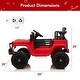 preview thumbnail 24 of 27, 12V Ride on Car for Kids 3 Speeds Truck to Drive