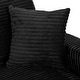 preview thumbnail 18 of 71, GDFStudio - Polyester 50.9" Loveseat Chaise Lounge Chair with Cup Holders