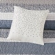 preview thumbnail 54 of 57, Madison Park Melody 6 Piece Reversible Jacquard Coverlet Set