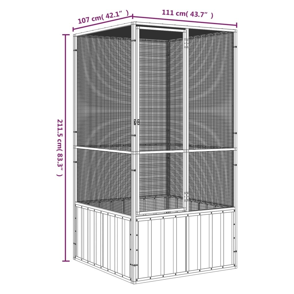 Outside bird shop cages sale