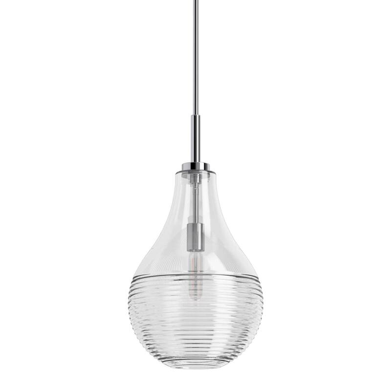 Kohler Lighting 42197-PE01 Simplice 12" Wide Teardrop Pendant - Polished Chrome