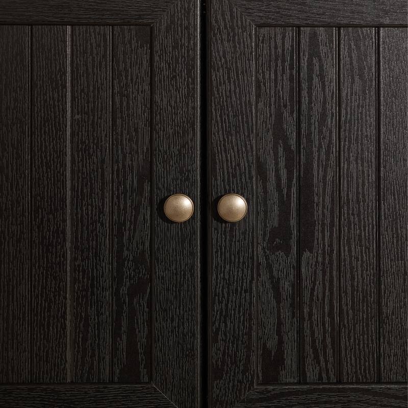 4-Tier 72" Corner Kitchen Pantry Storage Cabinet with 8 Doors Tall Storage Cabinet, Corner Cabinet and Shelves