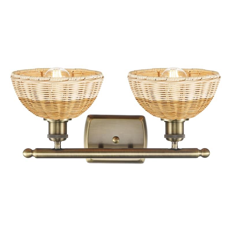 Innovations Lighting Endless Possibilities Ballston - Bristol Natural II - 2 Light 18" Bath Vanity Light
