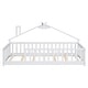preview thumbnail 26 of 41, Simple wooden floor bed with guard rails
