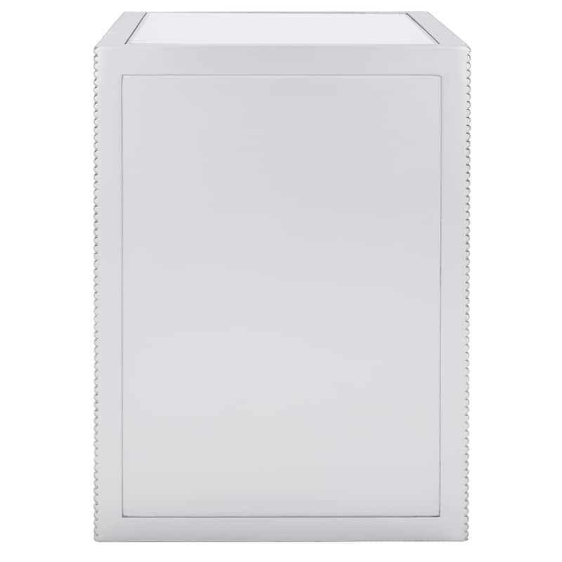 SAFAVIEH Winnie Mirrored Accent Table - 25" W x 18" D x 25" H - 24Wx18Dx24H